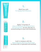 Load image into Gallery viewer, Level 1 Acne Clearing Routine
